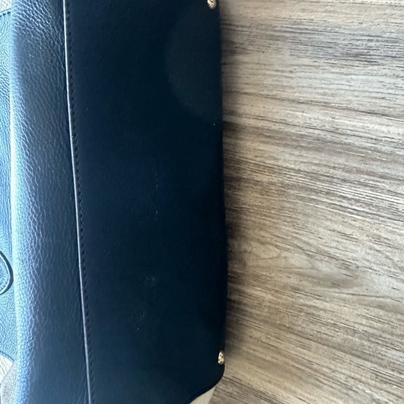 Aimee Kestenberg Black and Green Satchel